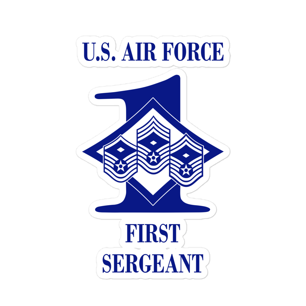 The First Sergeant Classic Sticker
