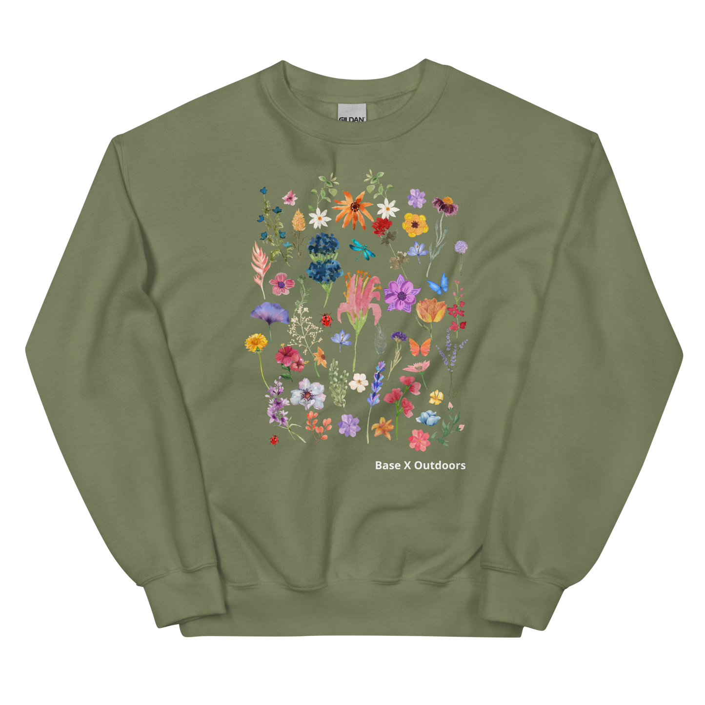Base X Outdoors Wild Flower Sweatshirt