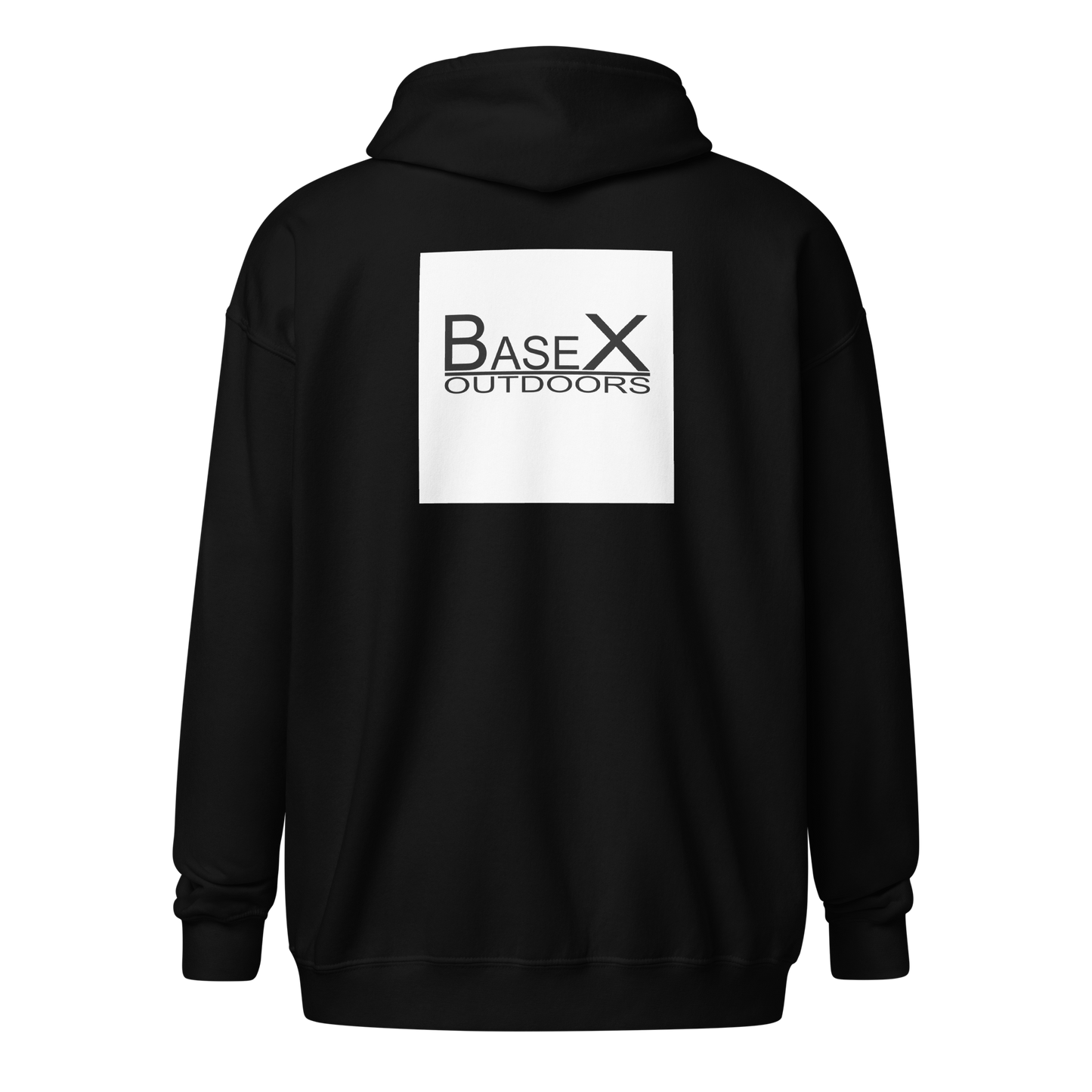 Base X Outdoors Square Zip Hoodie