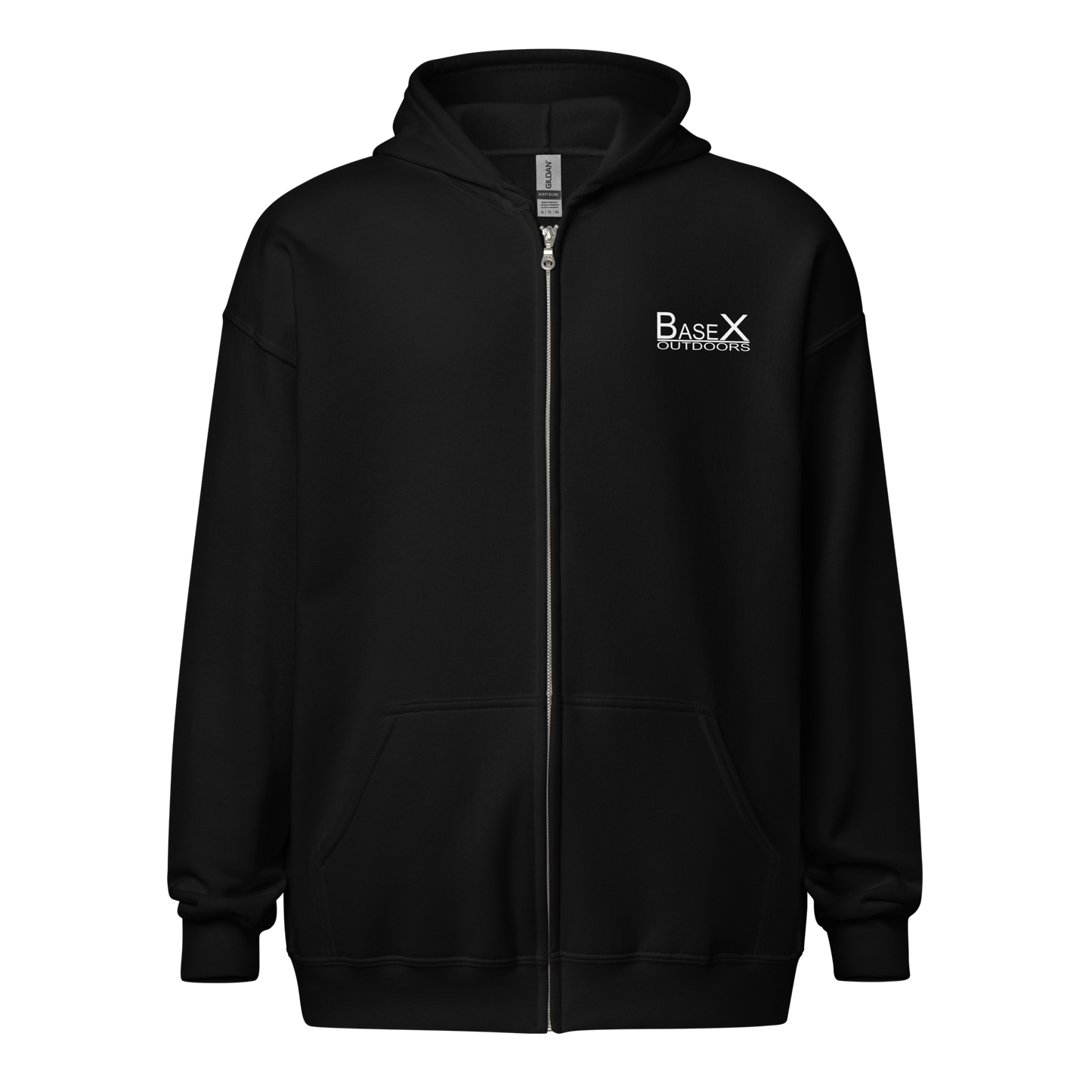 Base X Outdoors Octopus Splatter Ink Color Zip Hoodie