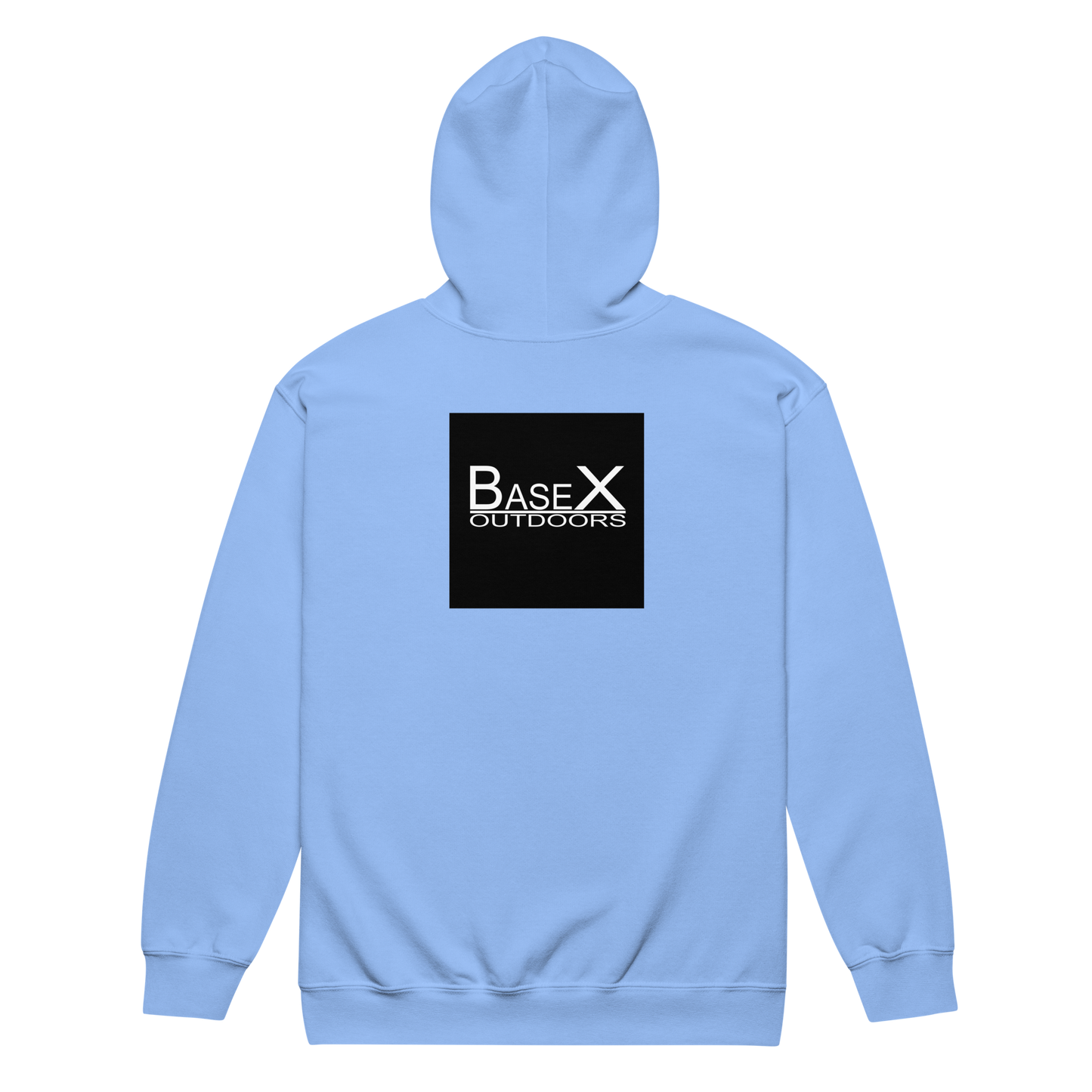 Base X Outdoors Square Zip Hoodie