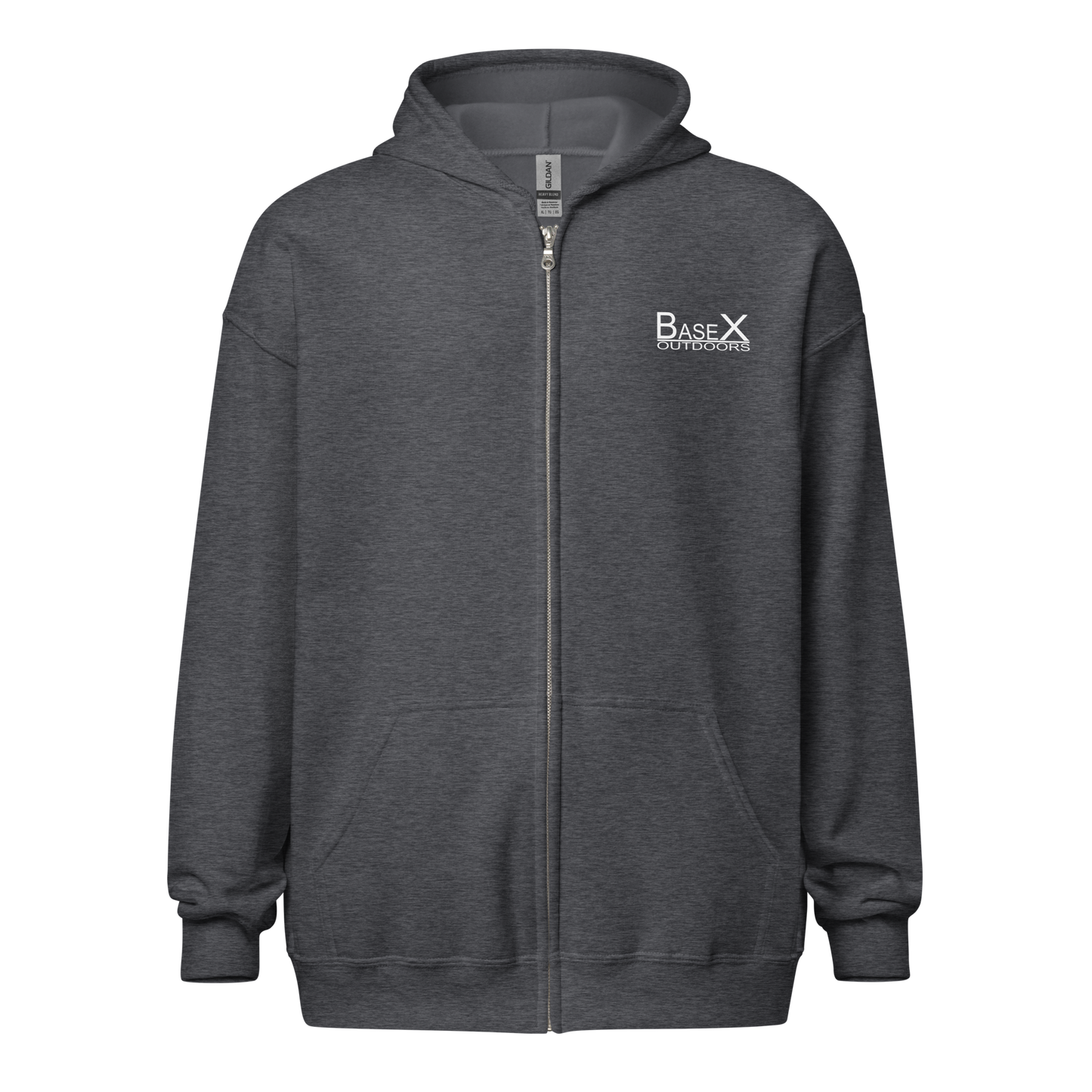 Base X Outdoors Octopus Splatter Ink Color Zip Hoodie