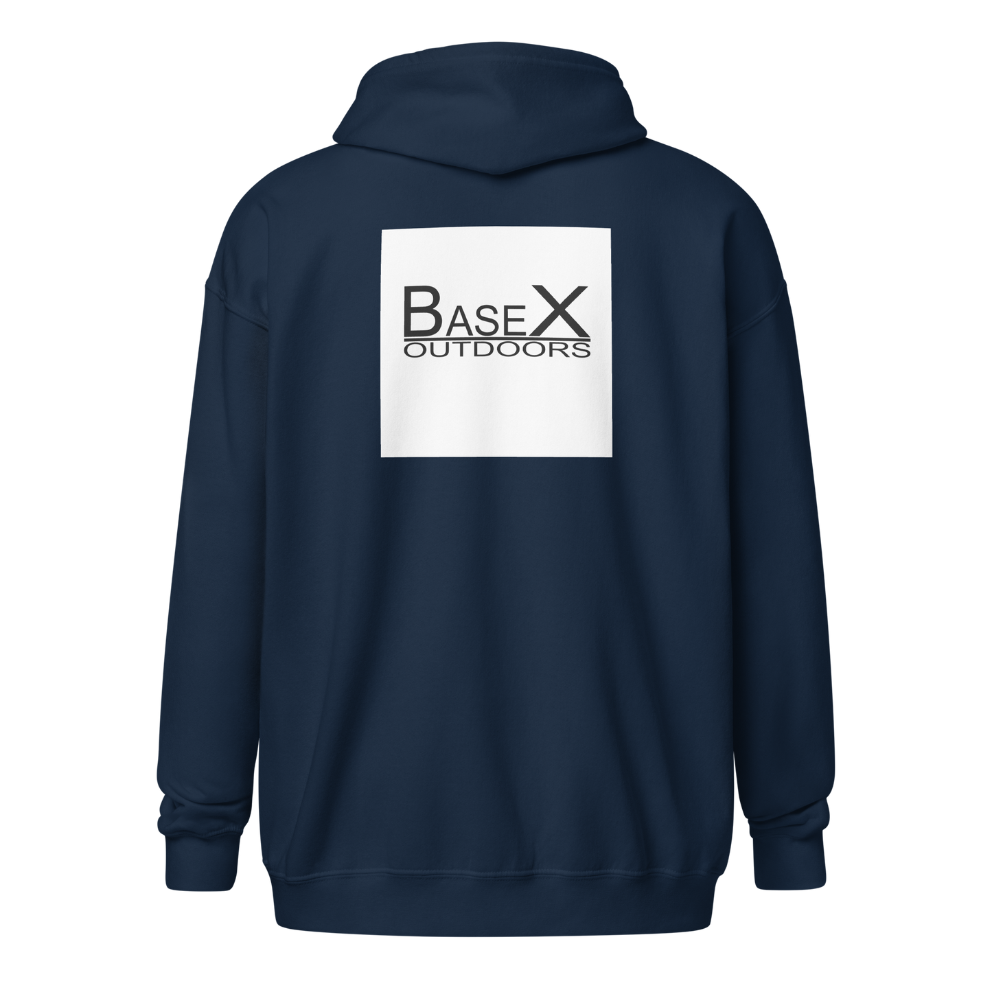 Base X Outdoors Square Zip Hoodie