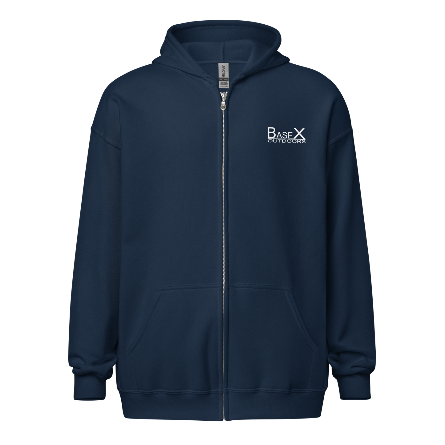 Base X Outdoors Octopus Splatter Ink Color Zip Hoodie