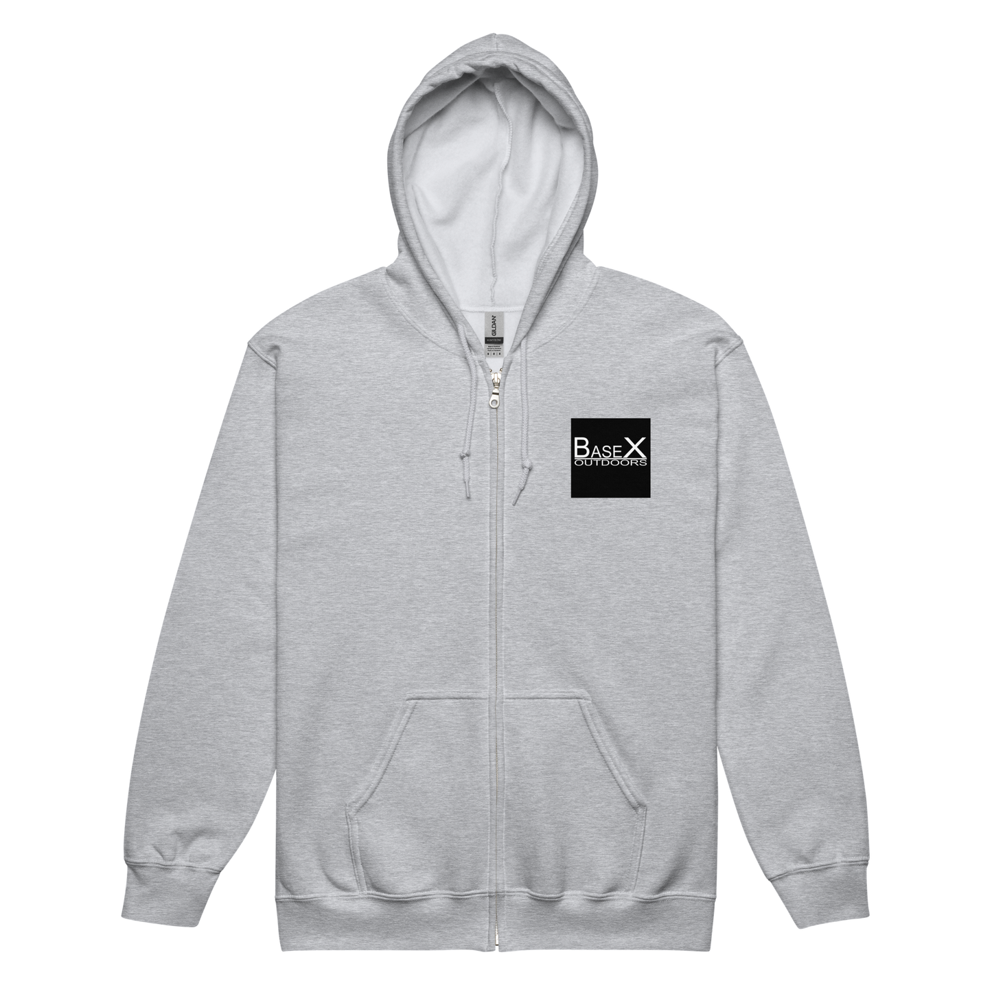 Base X Outdoors Square Zip Hoodie