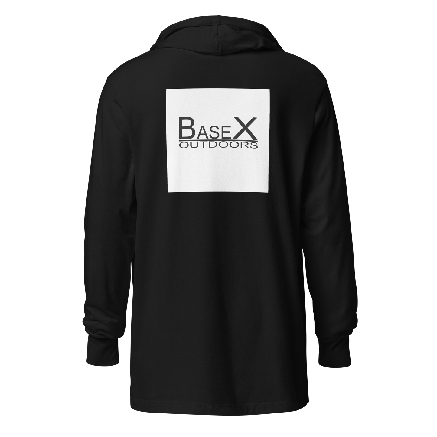 Base X Outdoors Square Hooded Long-sleeve Tee
