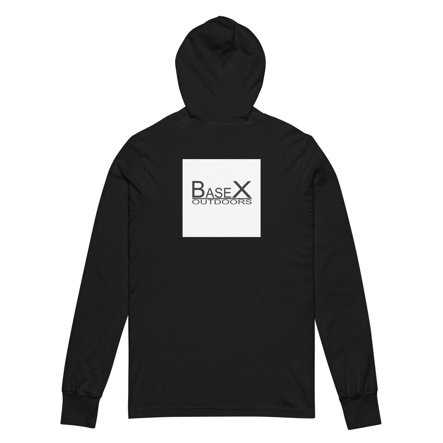 Base X Outdoors Square Hooded Long-sleeve Tee