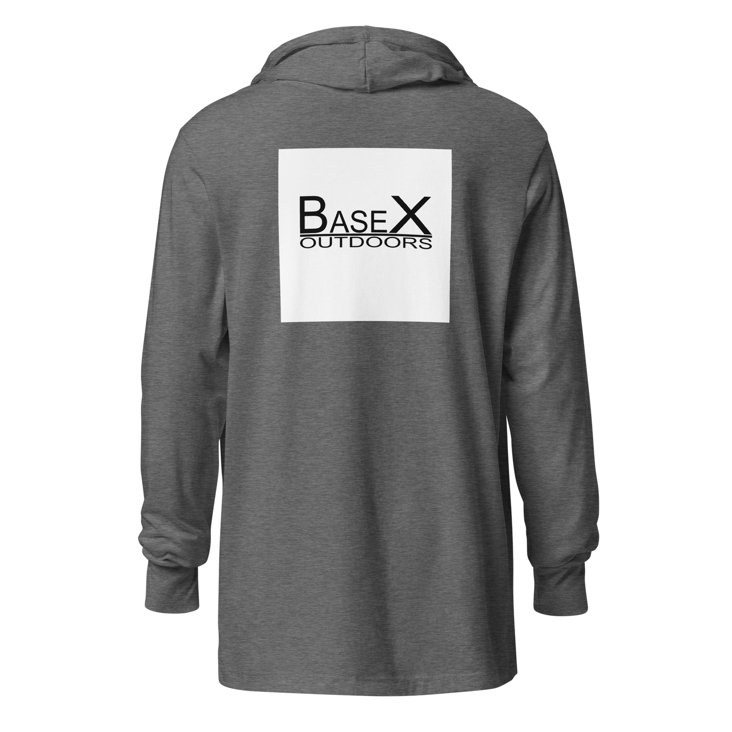 Base X Outdoors Square Hooded Long-sleeve Tee