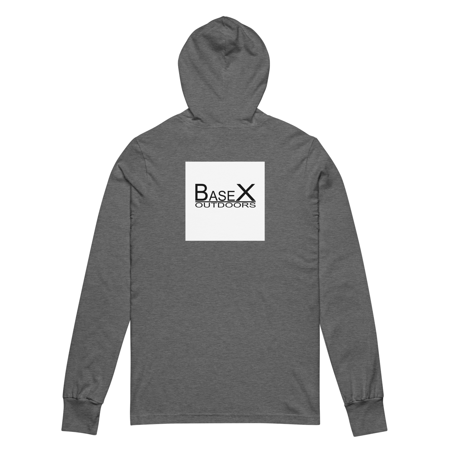 Base X Outdoors Square Hooded Long-sleeve Tee
