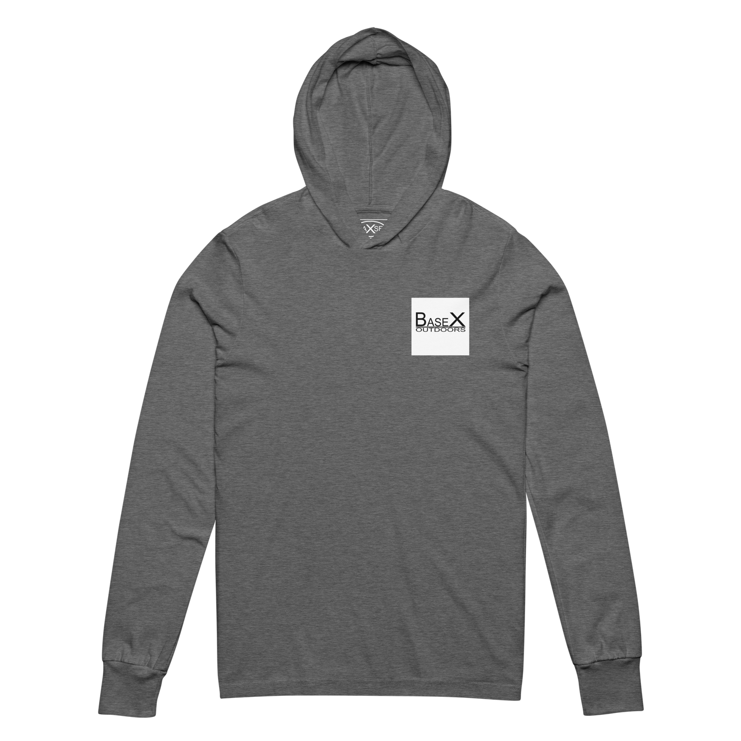 Base X Outdoors Square Hooded Long-sleeve Tee