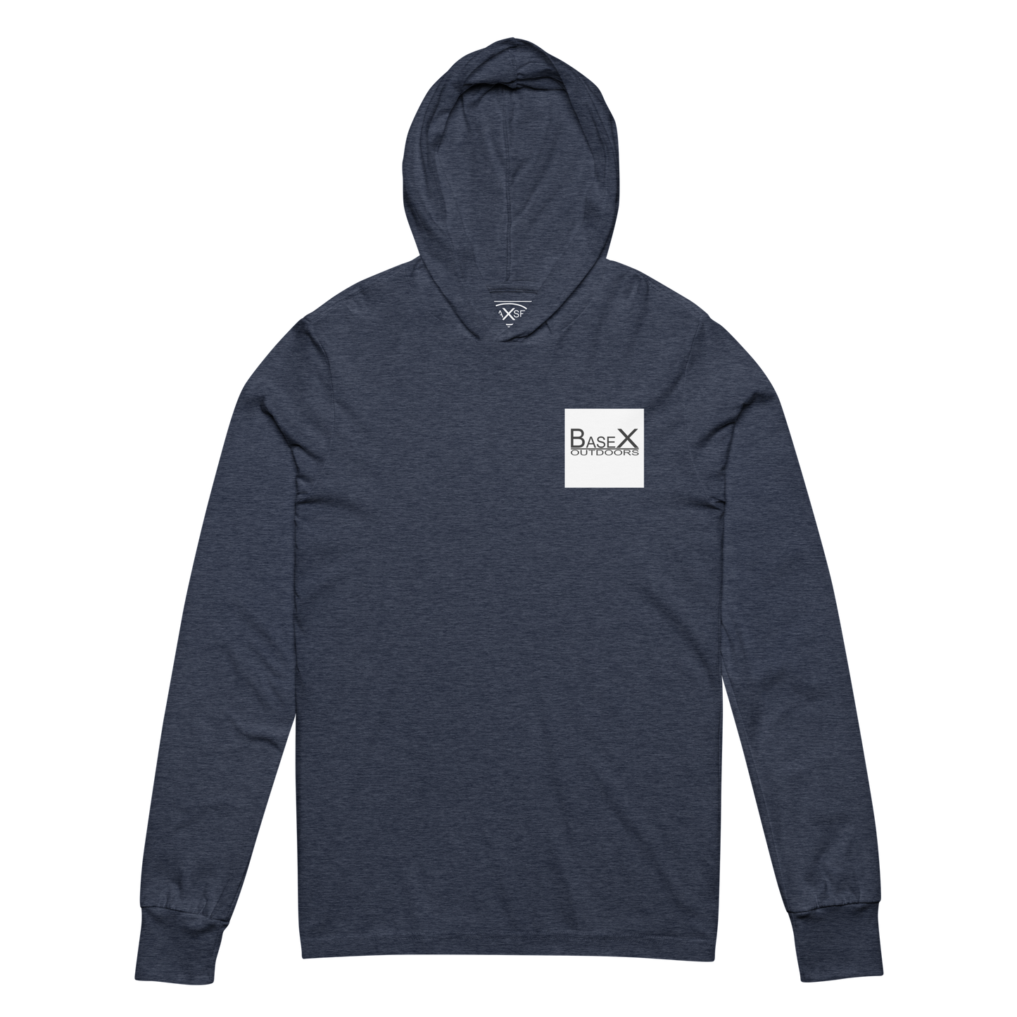 Base X Outdoors Square Hooded Long-sleeve Tee