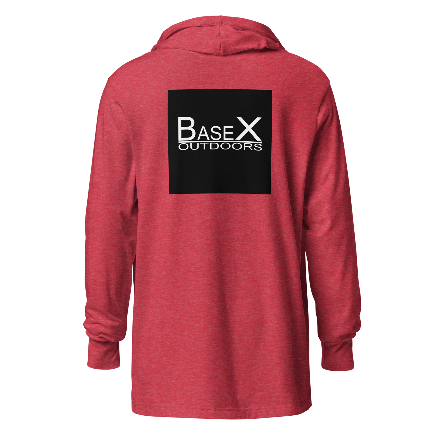 Base X Outdoors Square Hooded Long-sleeve Tee