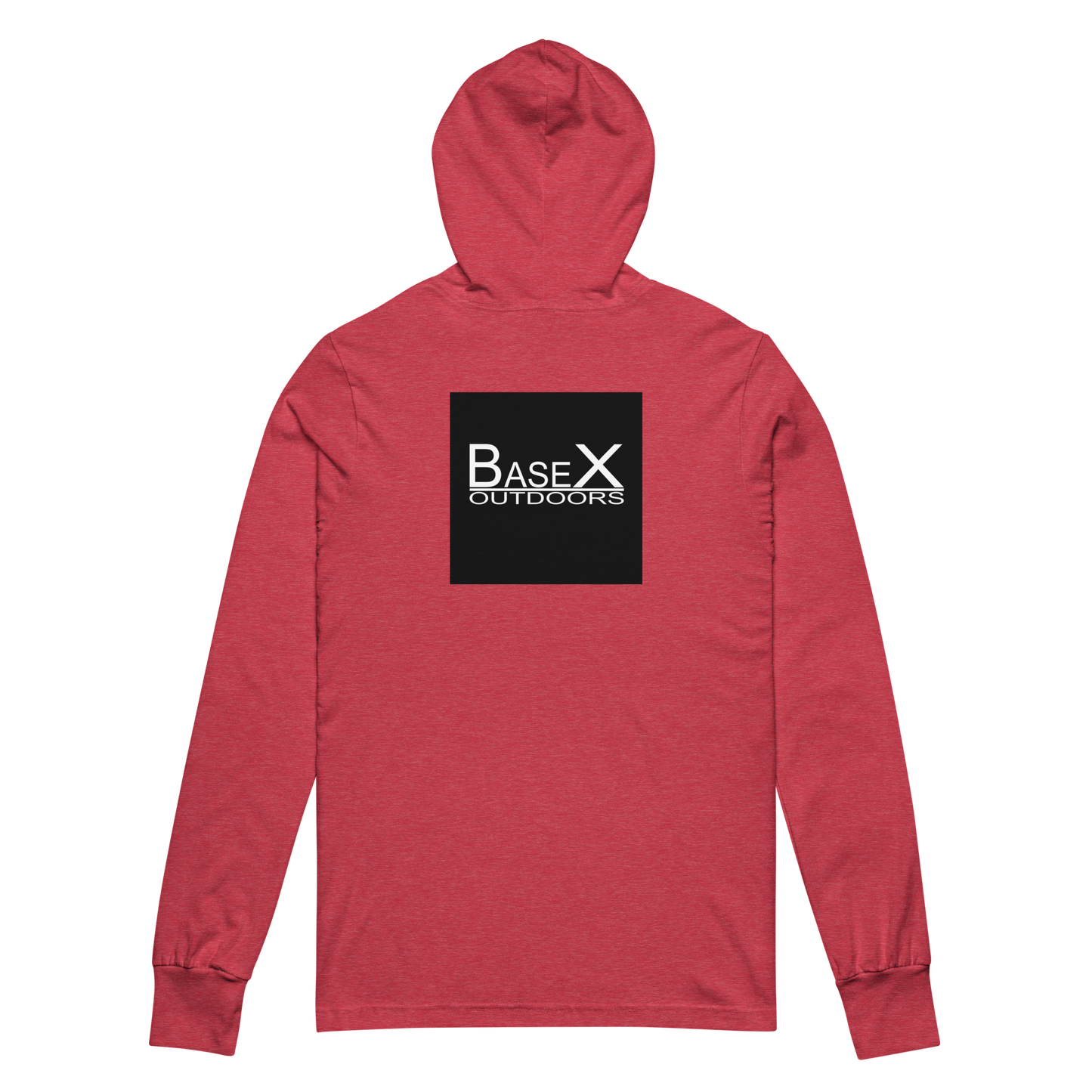 Base X Outdoors Square Hooded Long-sleeve Tee