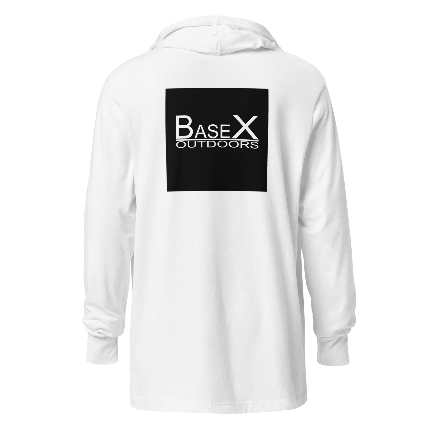 Base X Outdoors Square Hooded Long-sleeve Tee