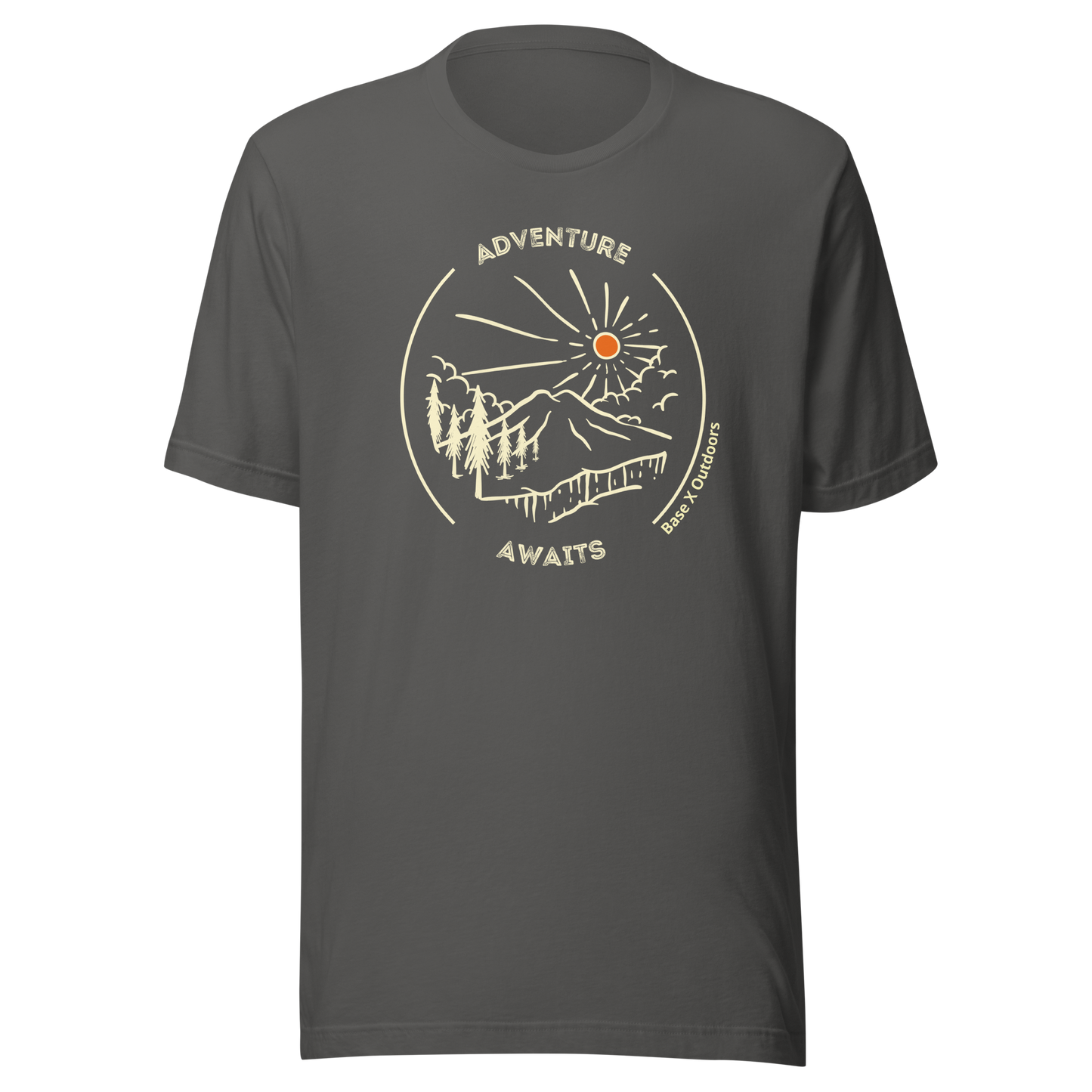 Base X Outdoors Adventure Awaits T-Shirt