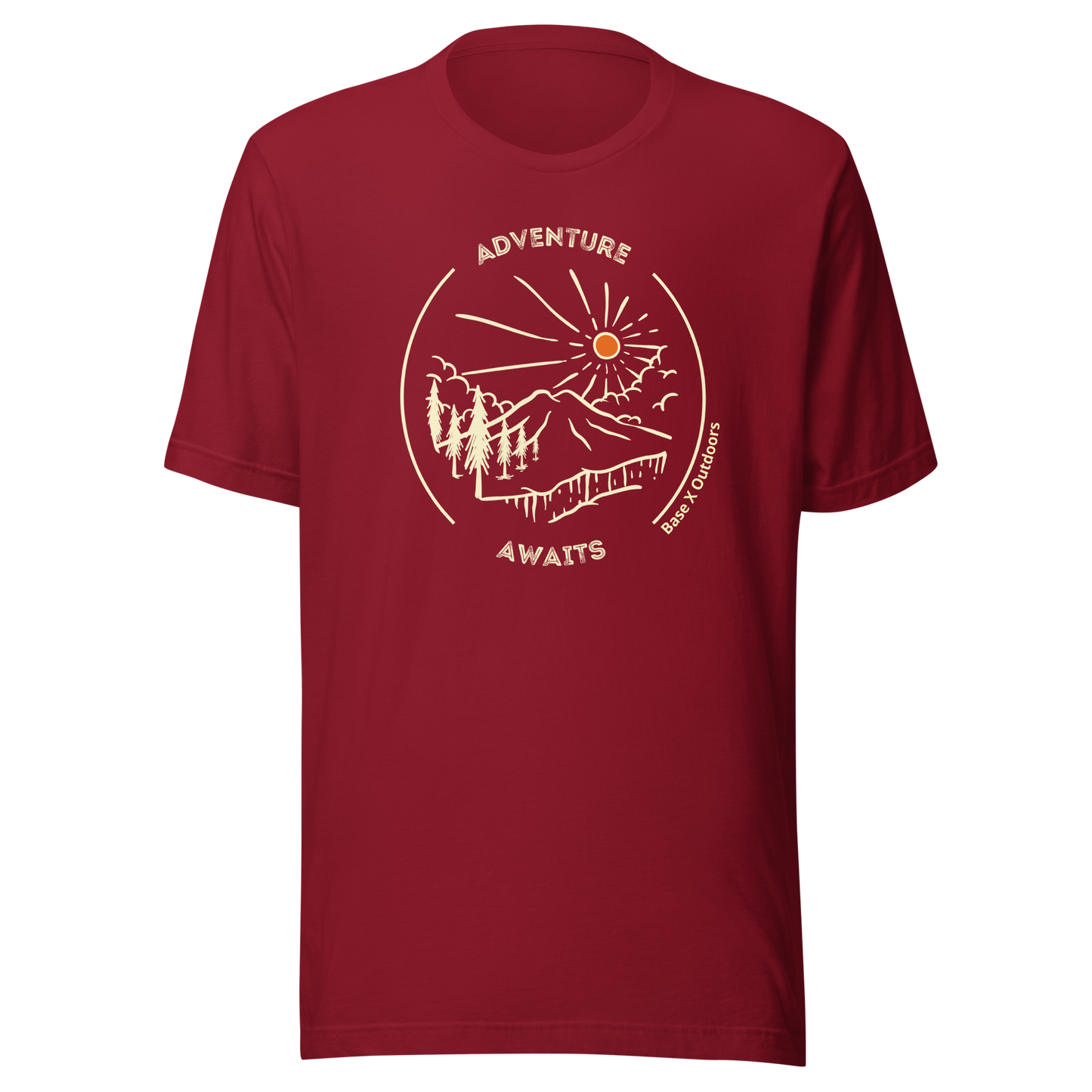 Base X Outdoors Adventure Awaits T-Shirt