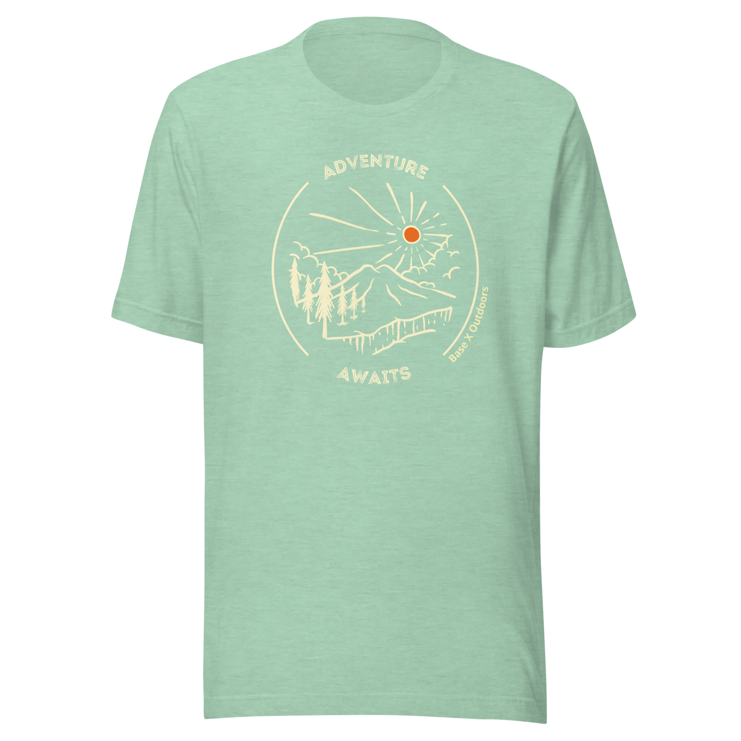 Base X Outdoors Adventure Awaits T-Shirt