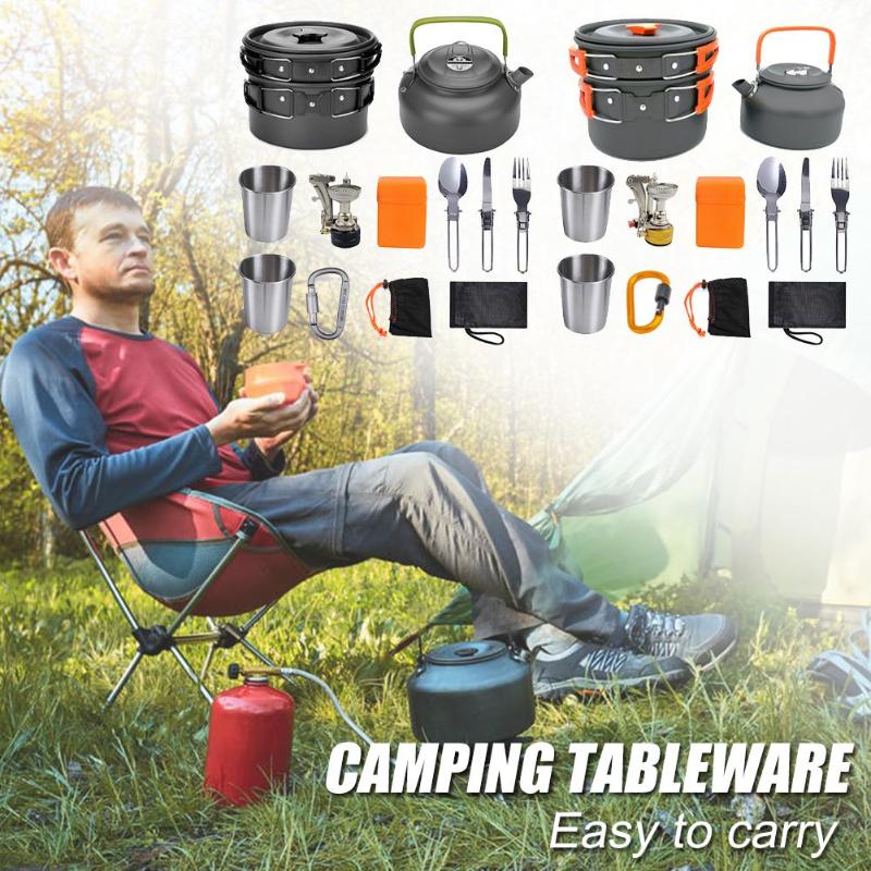 Light Weight Camp Cookware Set