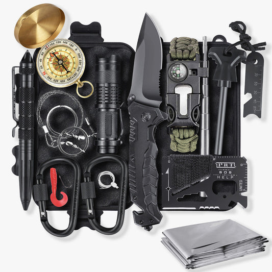 14 in 1 Pocket Survival Kit