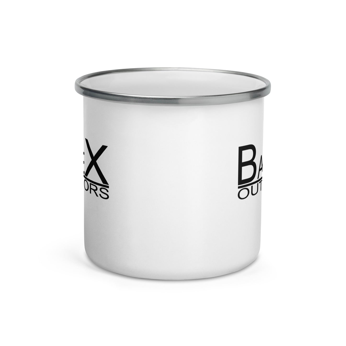 Base X Outdoors Enamel Mug