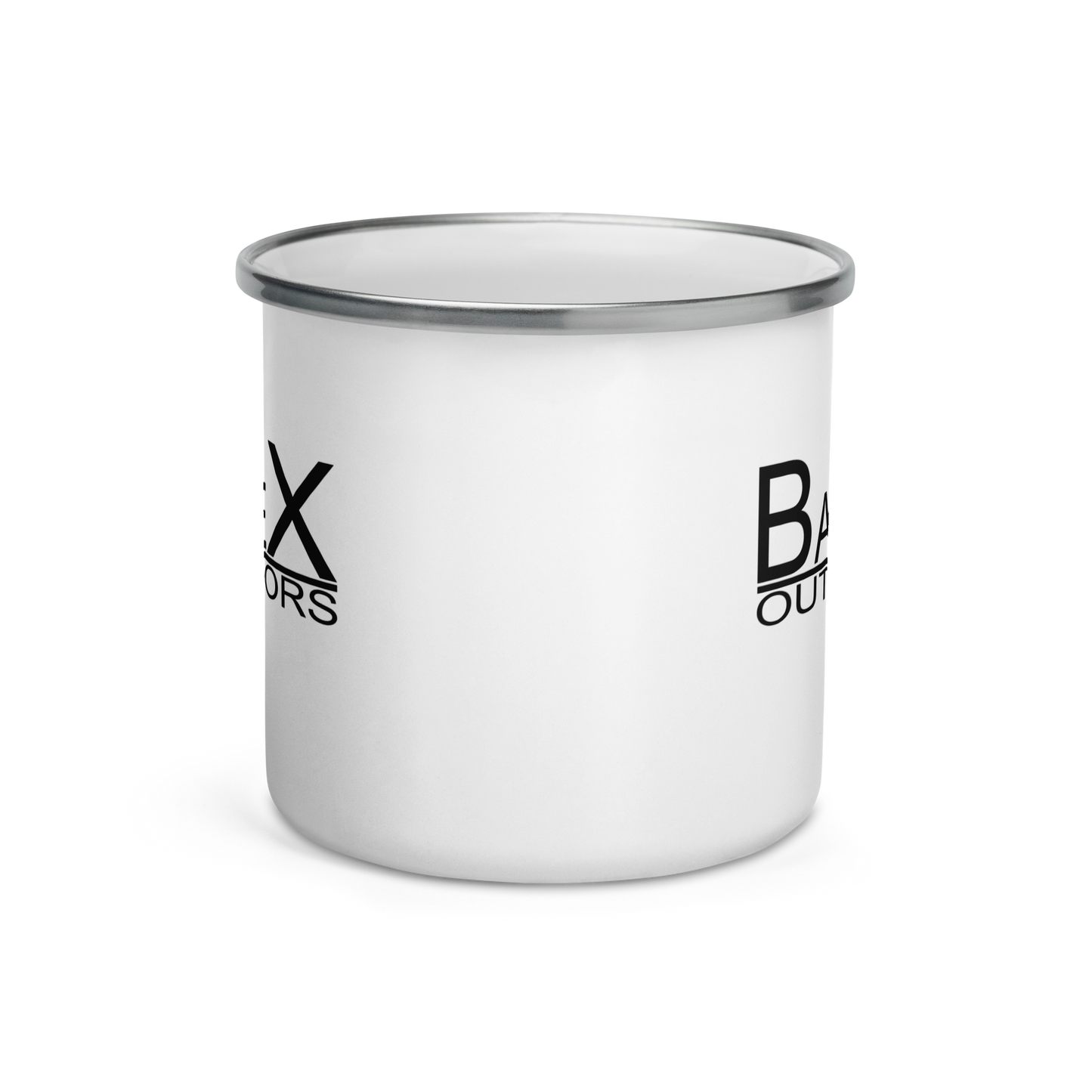 Base X Outdoors Enamel Mug