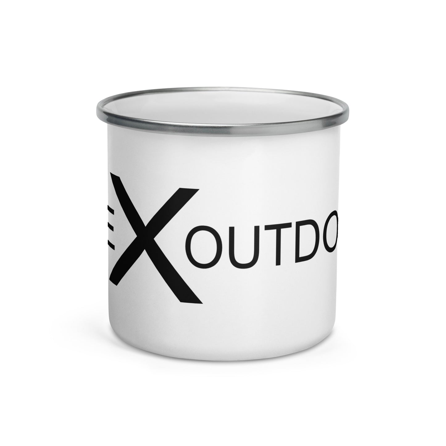 Base X Outdoors Enamel Mug