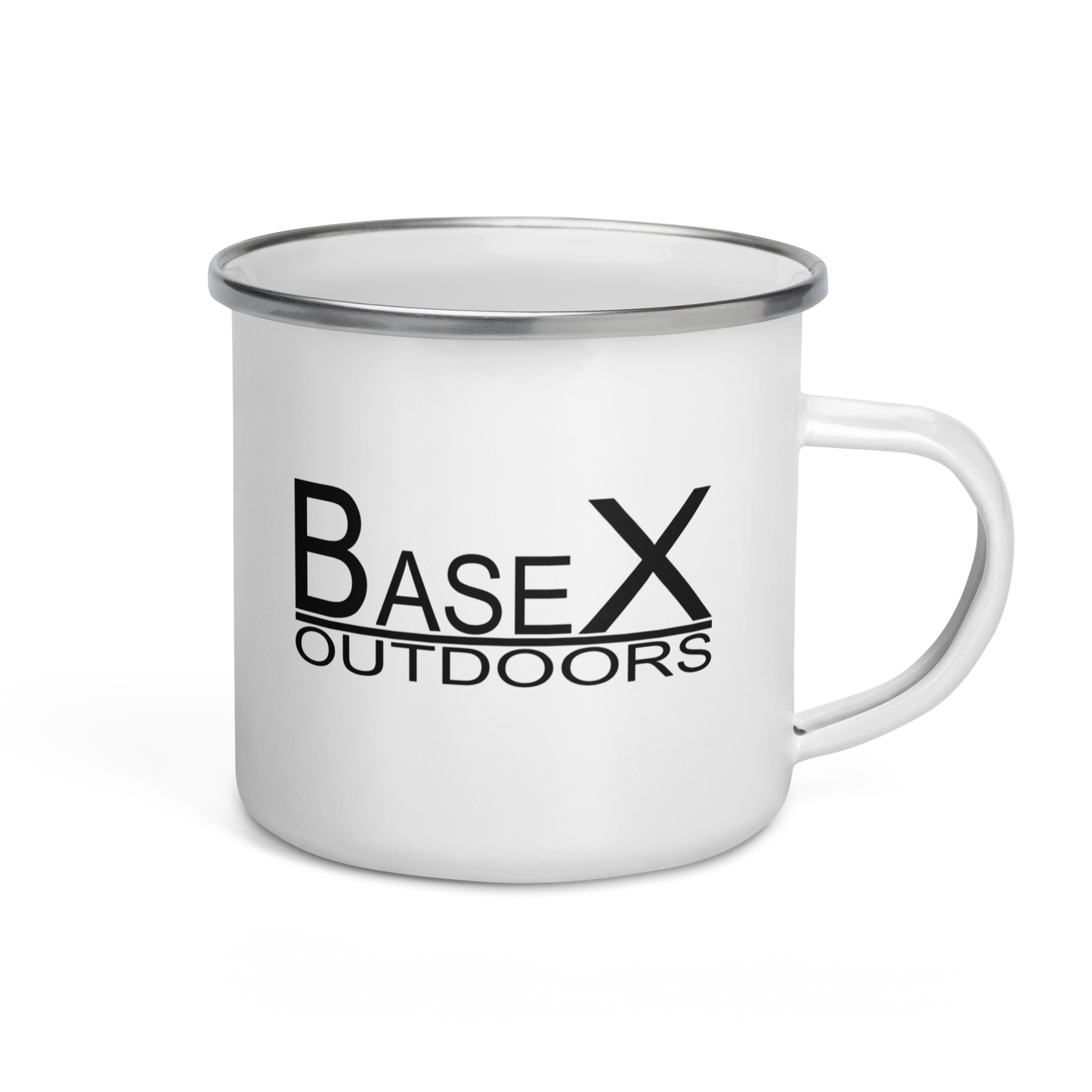 Base X Outdoors Camp Fire Enamel Mug