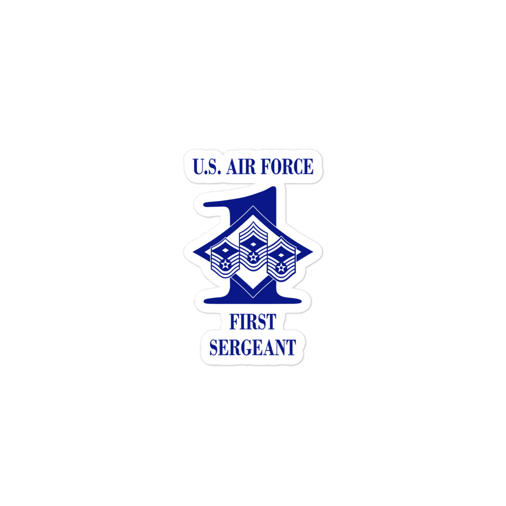 The First Sergeant Classic Sticker