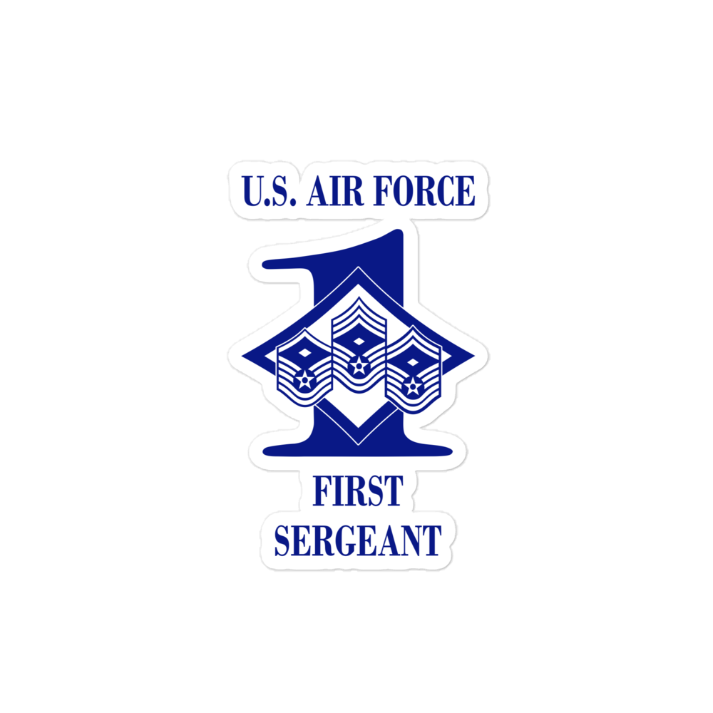 The First Sergeant Classic Sticker