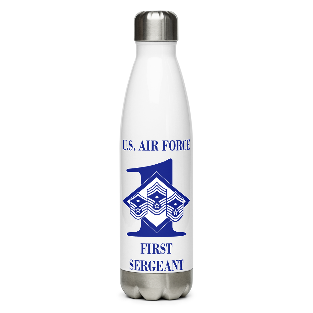 The First Sergeant Classic Stainless Steel Water Bottle