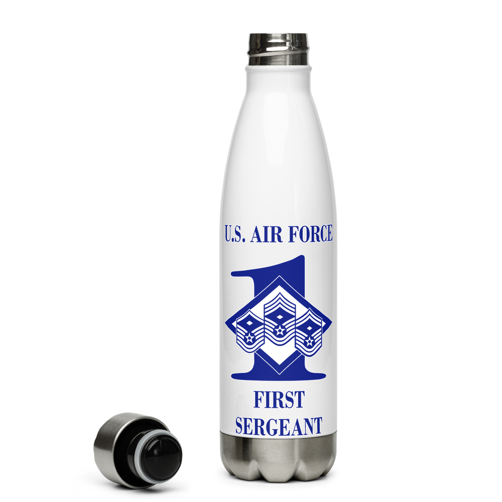 The First Sergeant Classic Stainless Steel Water Bottle