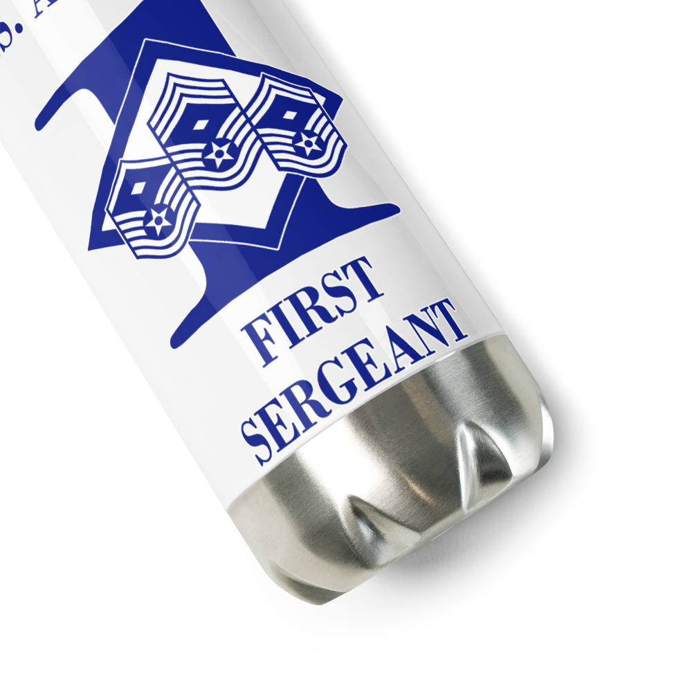 The First Sergeant Classic Stainless Steel Water Bottle