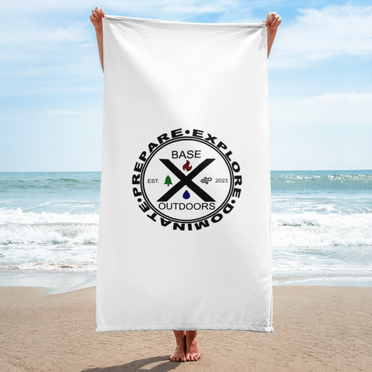 Base X Outdoors Beach Towel