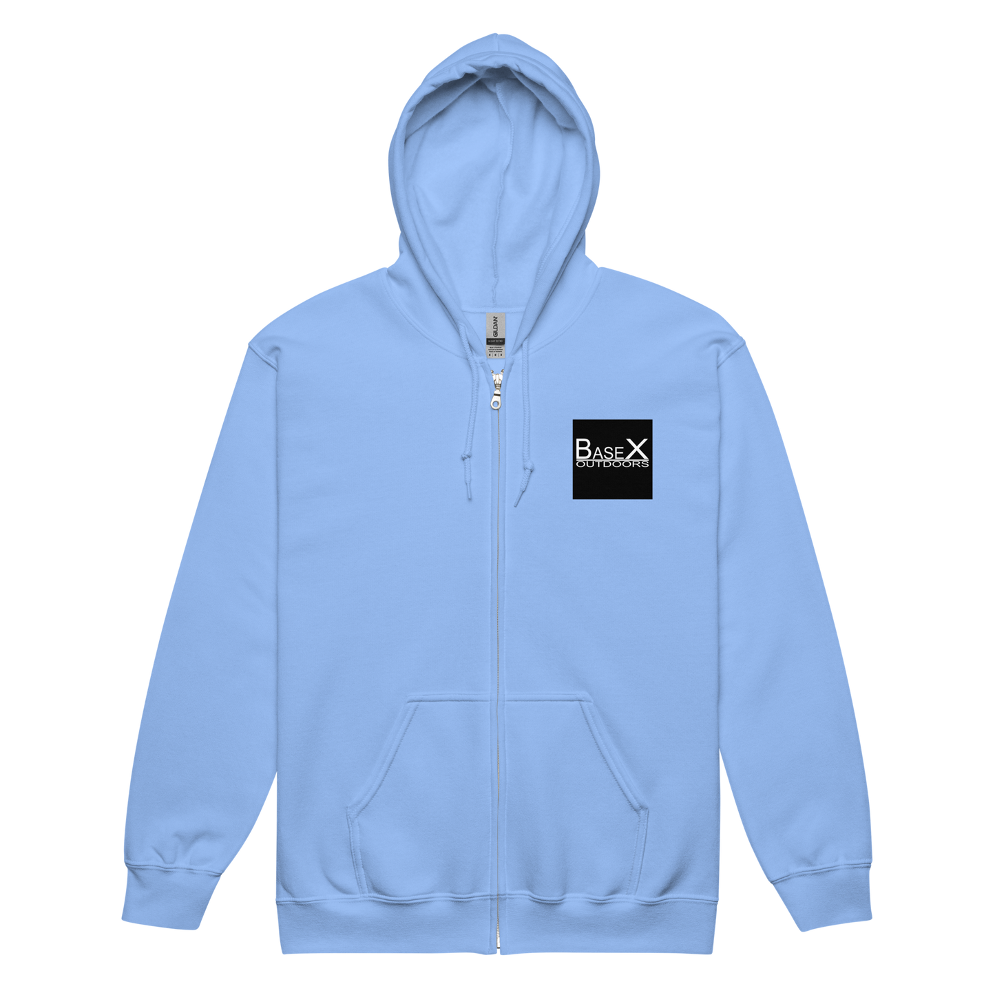 Base X Outdoors Square Zip Hoodie