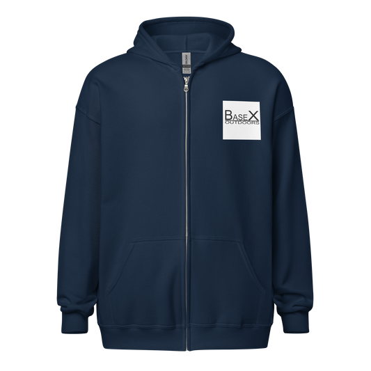 Base X Outdoors Square Zip Hoodie