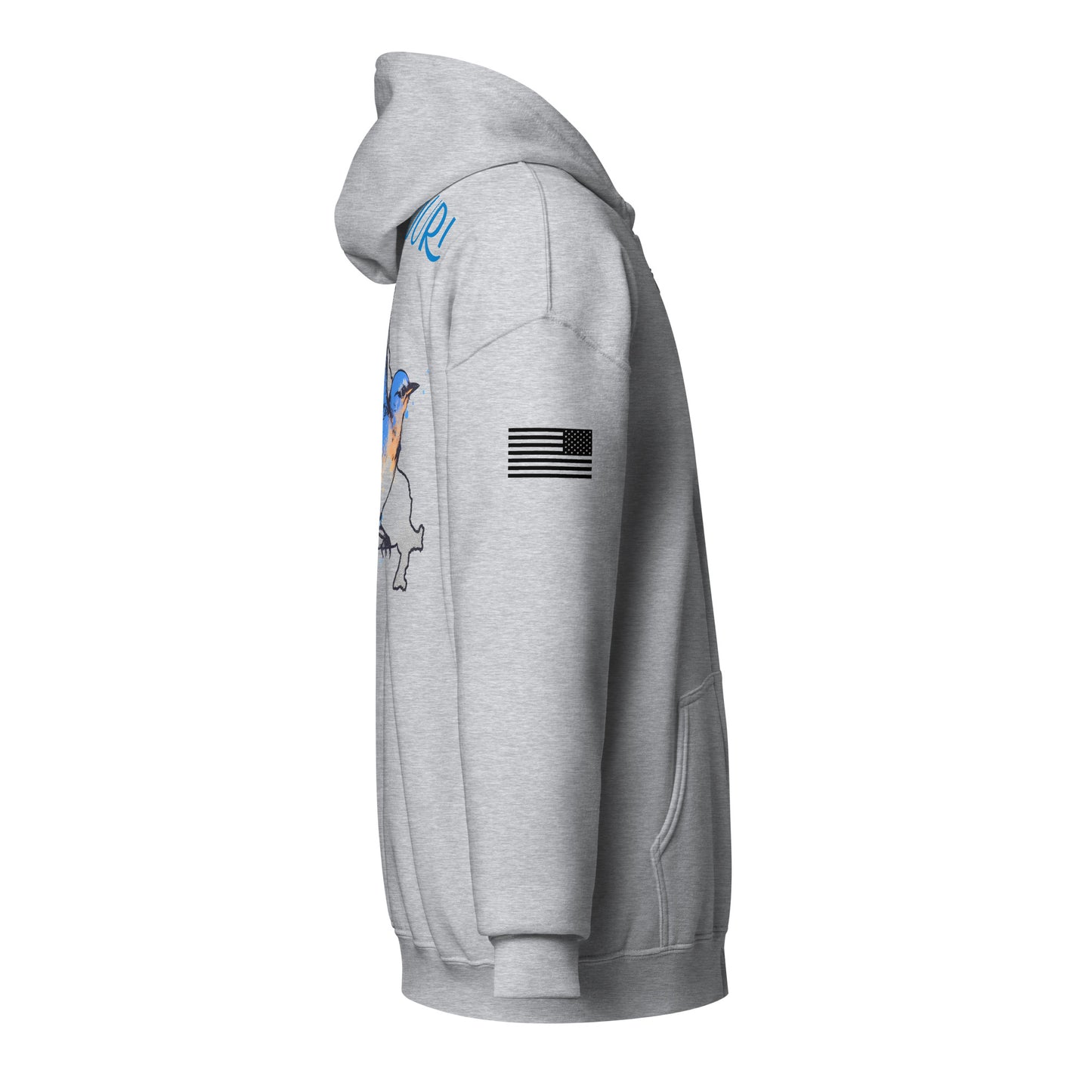 Base X Outdoors Missouri Eastern Bluebird Zip Hoodie