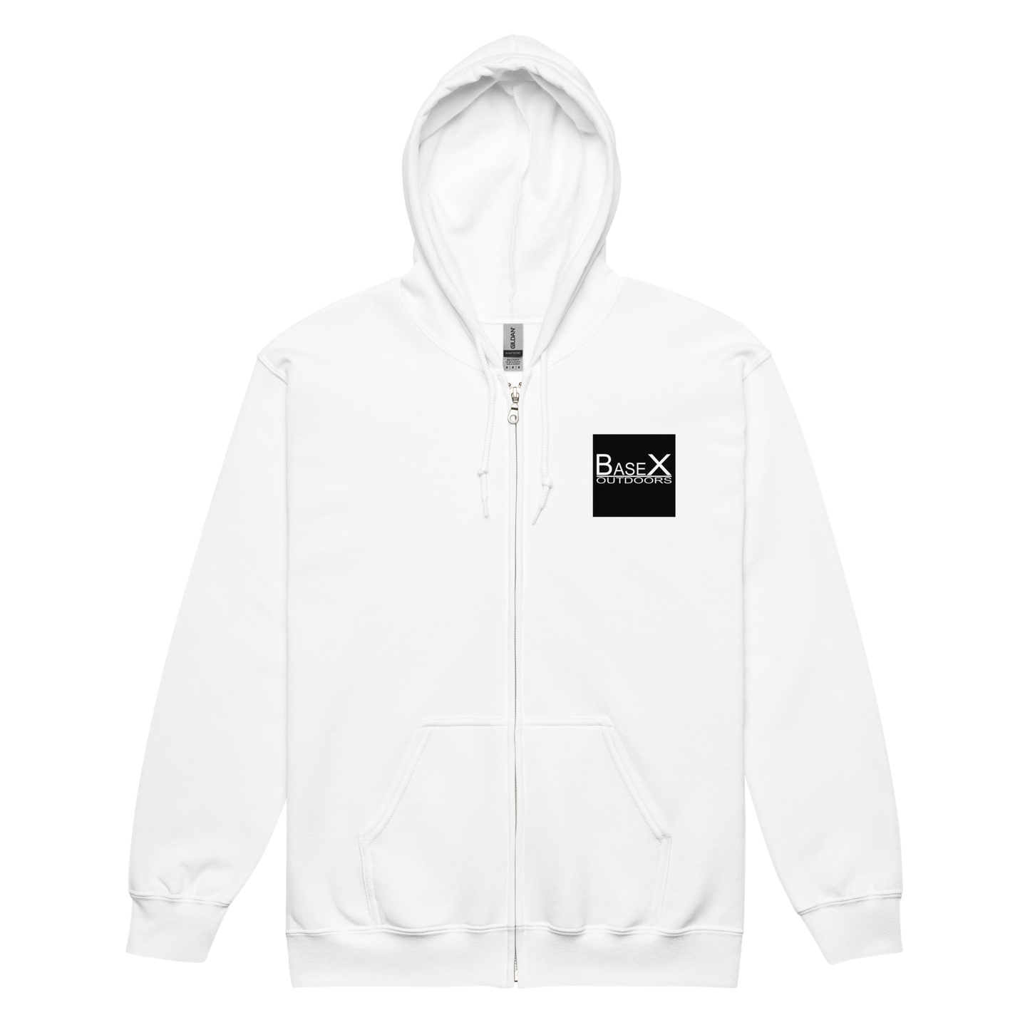 Base X Outdoors Square Zip Hoodie