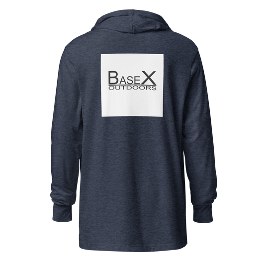 Base X Outdoors Square Hooded Long-sleeve Tee