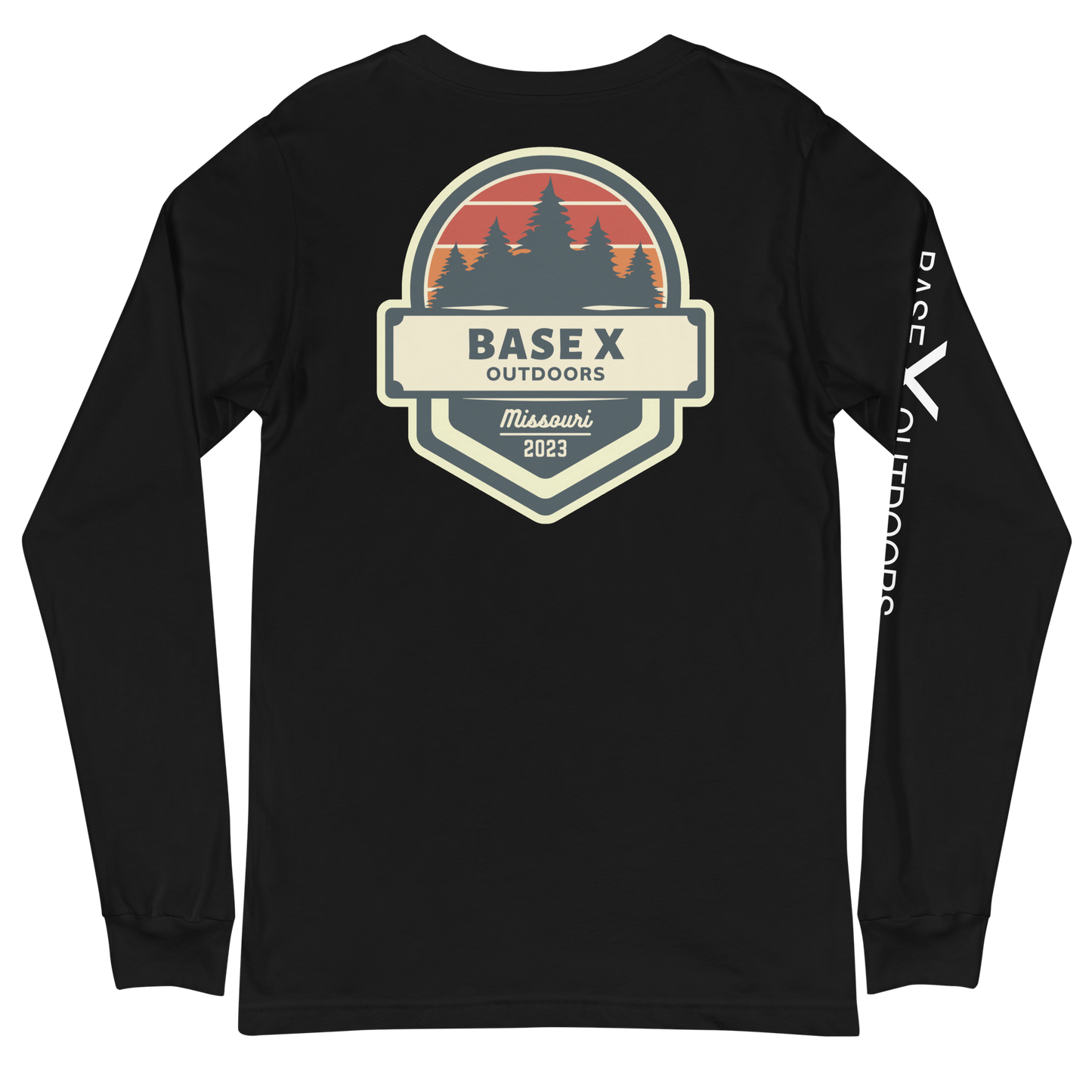 Base X Outdoors Long Sleeve Missouri Camp Tee