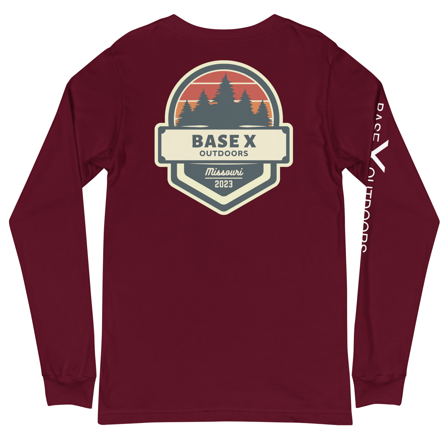 Base X Outdoors Long Sleeve Missouri Camp Tee