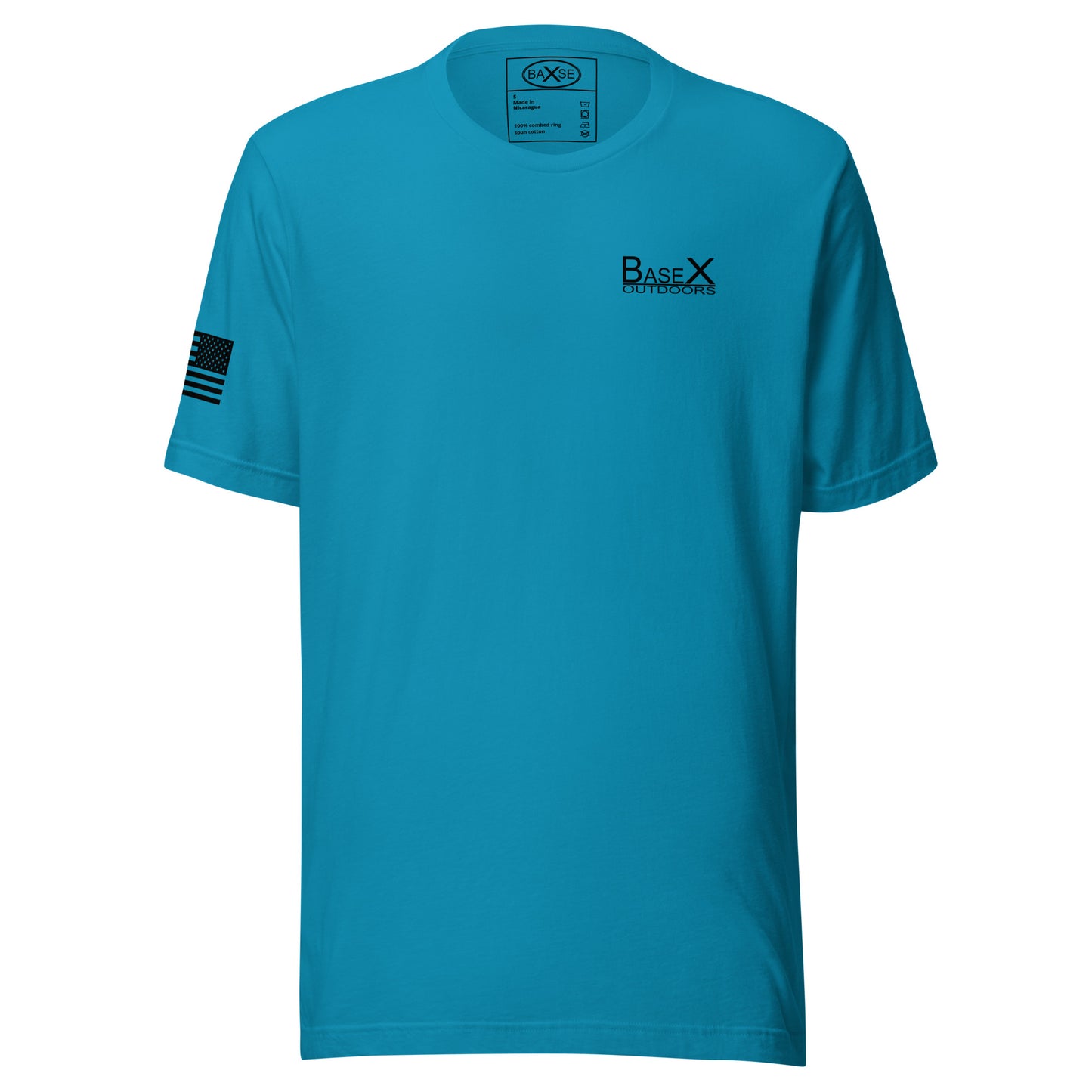 Base X Outdoors Old Rag Mountain VA Topographic T-Shirt