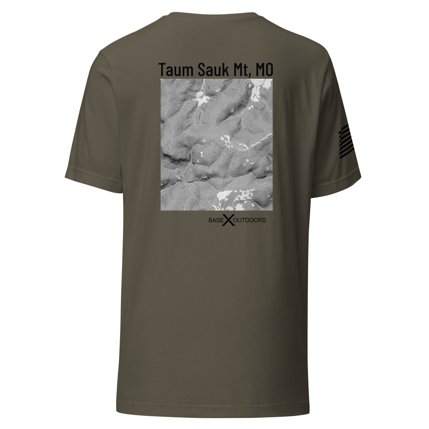 Base X Outdoors Taum Sauk Mountain MO T-Shirt