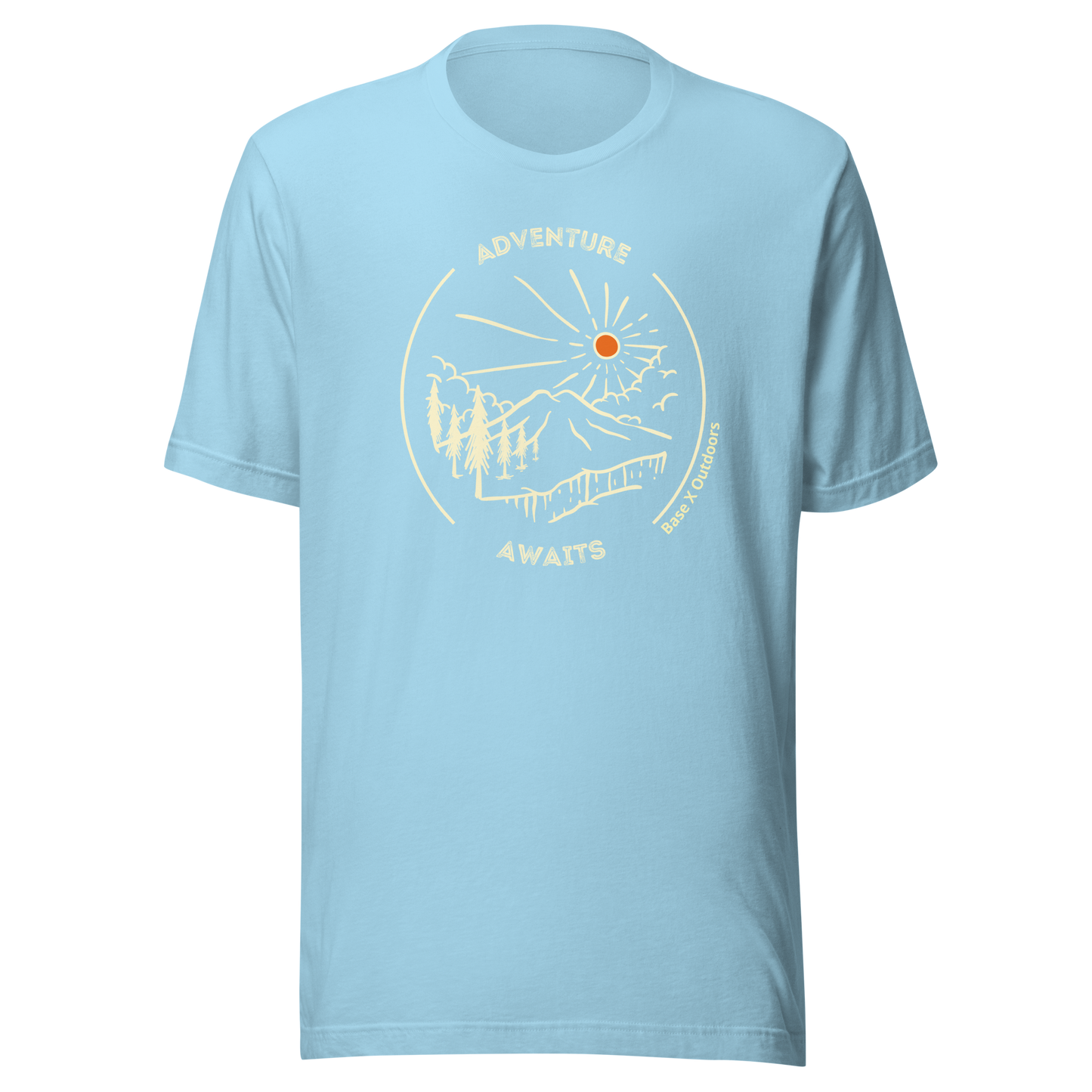 Base X Outdoors Adventure Awaits T-Shirt